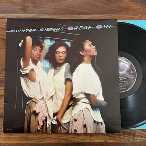 Pointer Sisters Break Out Vinyl LP 1983 Planet Records BXL1-4705